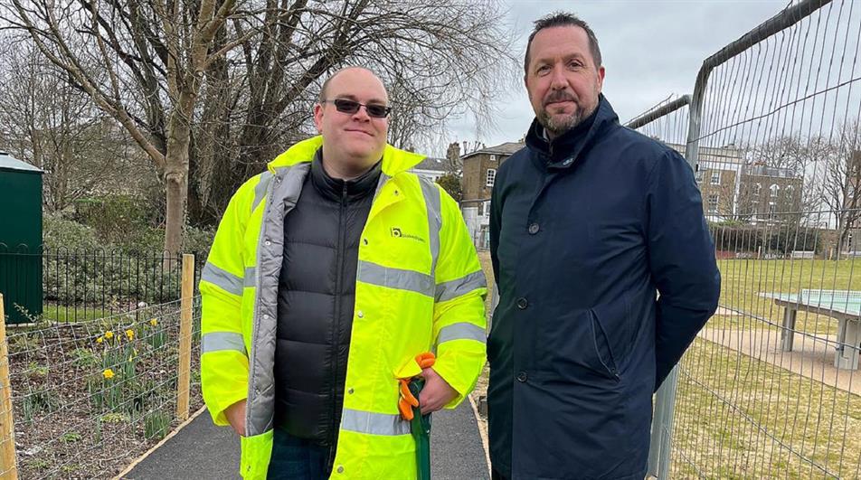 Nigel Payne, Blakedown Landscapes, Maintenance Operations Manager with Micheal Blanks